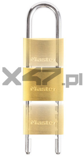 Master Lock Kłódka mosiężna 1950EURD z regulowanym pałąkiem