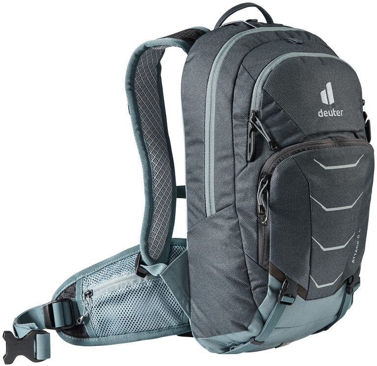 Deuter Attack 8 JR Backpack Kids, czarny/szary 2021 Plecaki rowerowe 3612121-graphite-shale