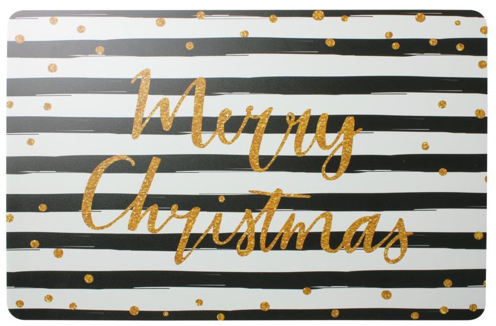 UNIGLOB Podkładka świąteczna MERRY CHRISTMAS 43 x 28 cm