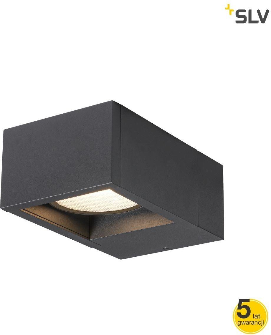 Spotline SLV ESKINA FRAME WL zewnętrzna oprawa ścienna LED kolor antracytowy przełącznik CCT 3000/4000 K 1004747