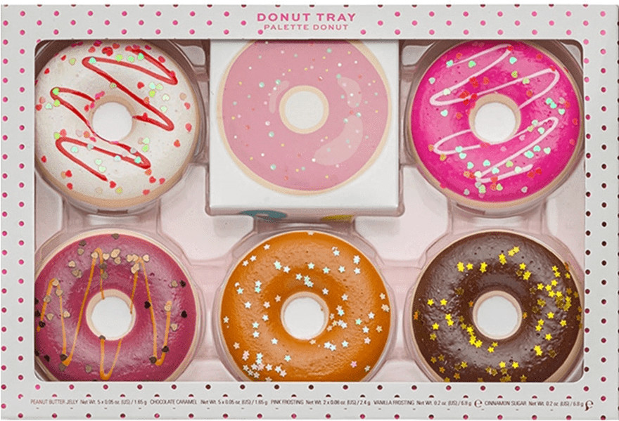 Makeup Revolution ZESTAW ŚWIĄTECZNY PALETTE DONUT