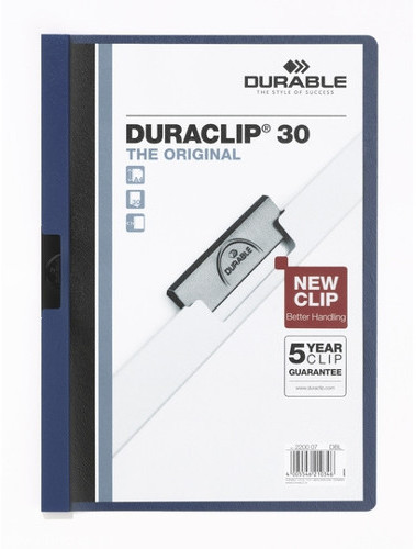 Durable SKOROSZYT ZACISKOWY DURACLIP ORIG.NIEBIESKI 30K