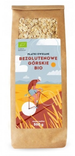 Pięć Przemian PŁATKI OWSIANE BEZGLUTENOWE GÓRSKIE BIO 500 g 8DD4-15738