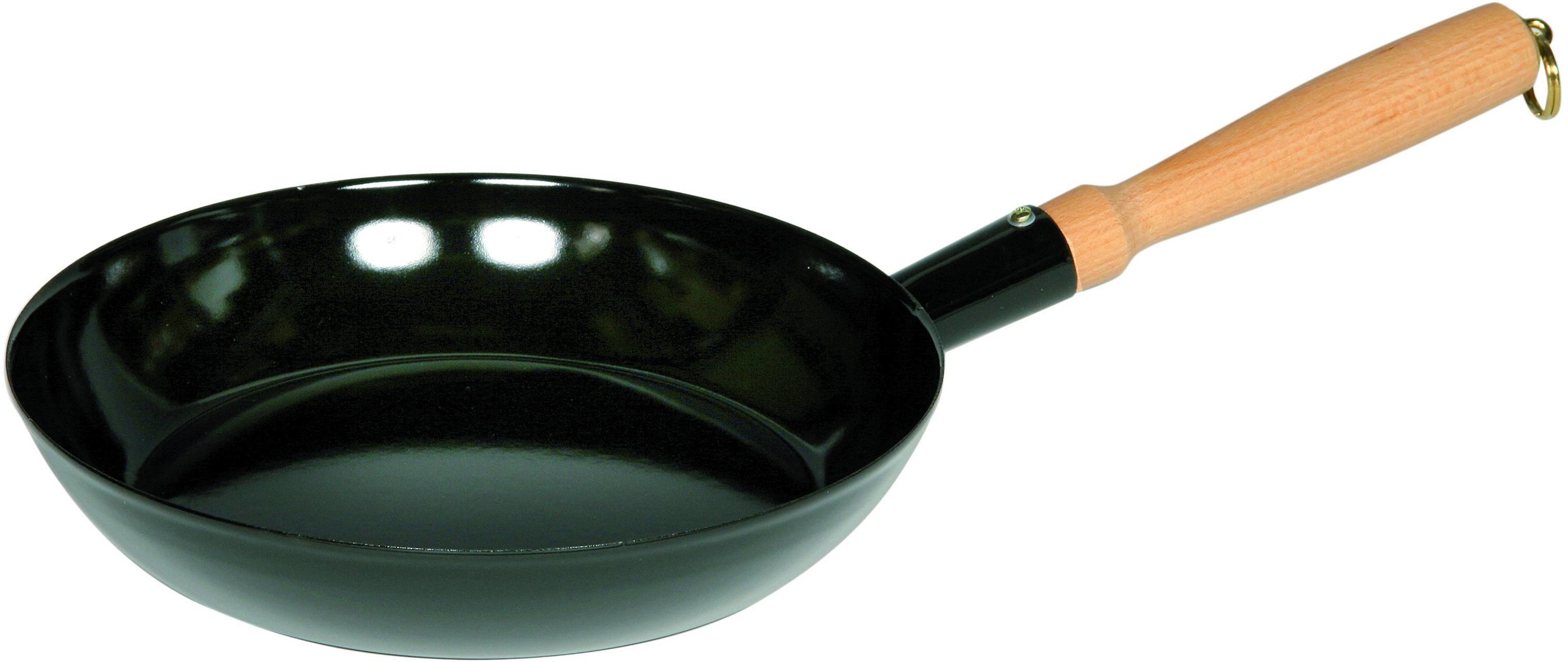 Riess Patelnia ceramiczna czarna 20 cm CLASSIC Schwarzemaille