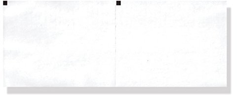 GIMA ECG termicznej siatki papieru-Pack  biała  110 X 140 MM 33027
