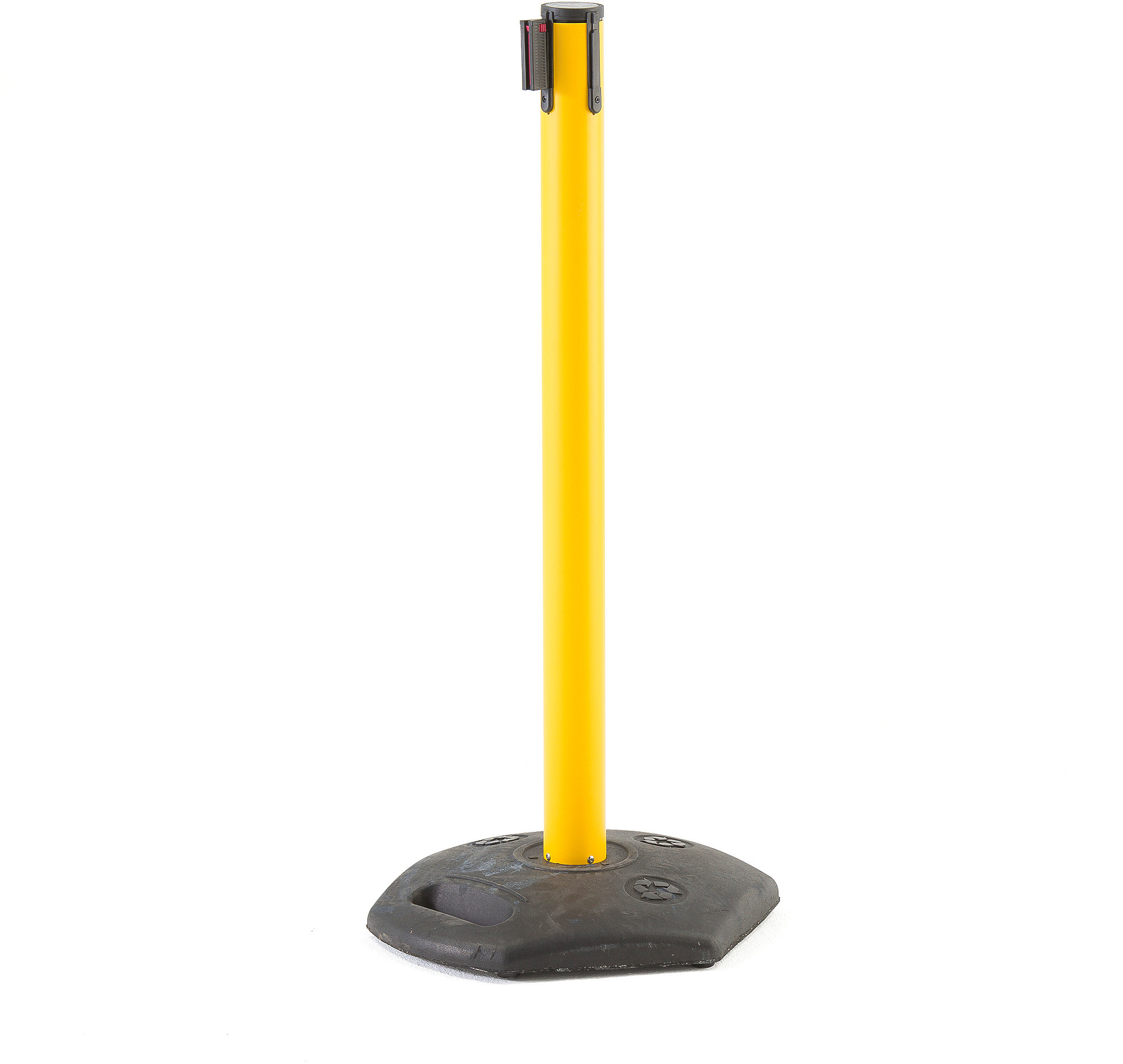 AJ Produkty Taśmowy system odgradzający, 2000mm, żółto-czarna taśma