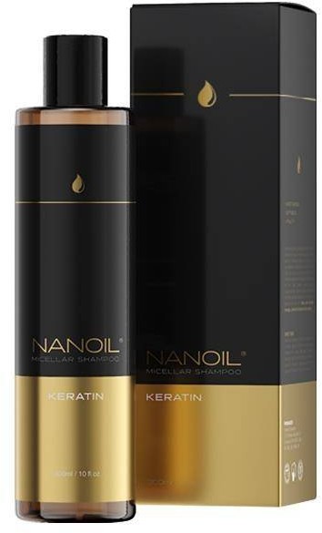 Nanoil Keratin Micellar Shampoo micelarny szampon z keratyną 300ml 95678-uniw