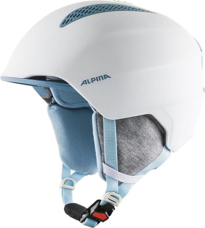Alpina Grand Ski Helmet Kids, white/skyblue 51-54cm 2020 Kaski narciarskie A9224 1 80