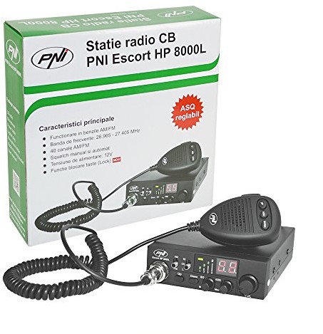 PNI CB radio odbiorniki/nadajniki pni Escort HP 8000L, regulowana ASQ 4 W blokada przycisków 4390
