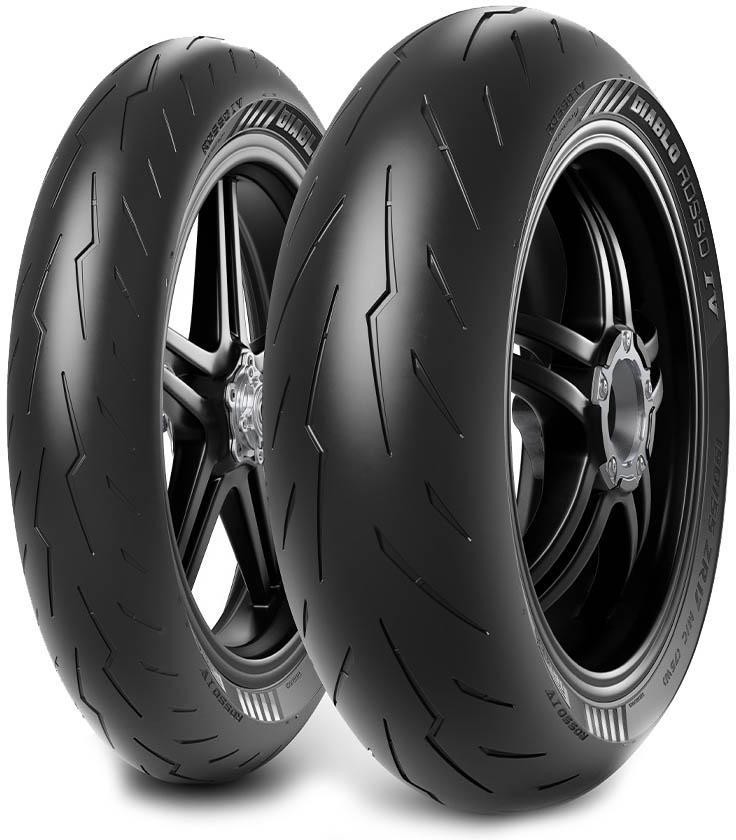 Pirelli Diablo Rosso IV 180/55R17 73W tylne koło M/C