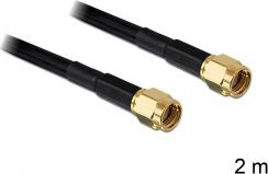 Delock Kabel RP-SMA RP-SMA St/St 2m 88656