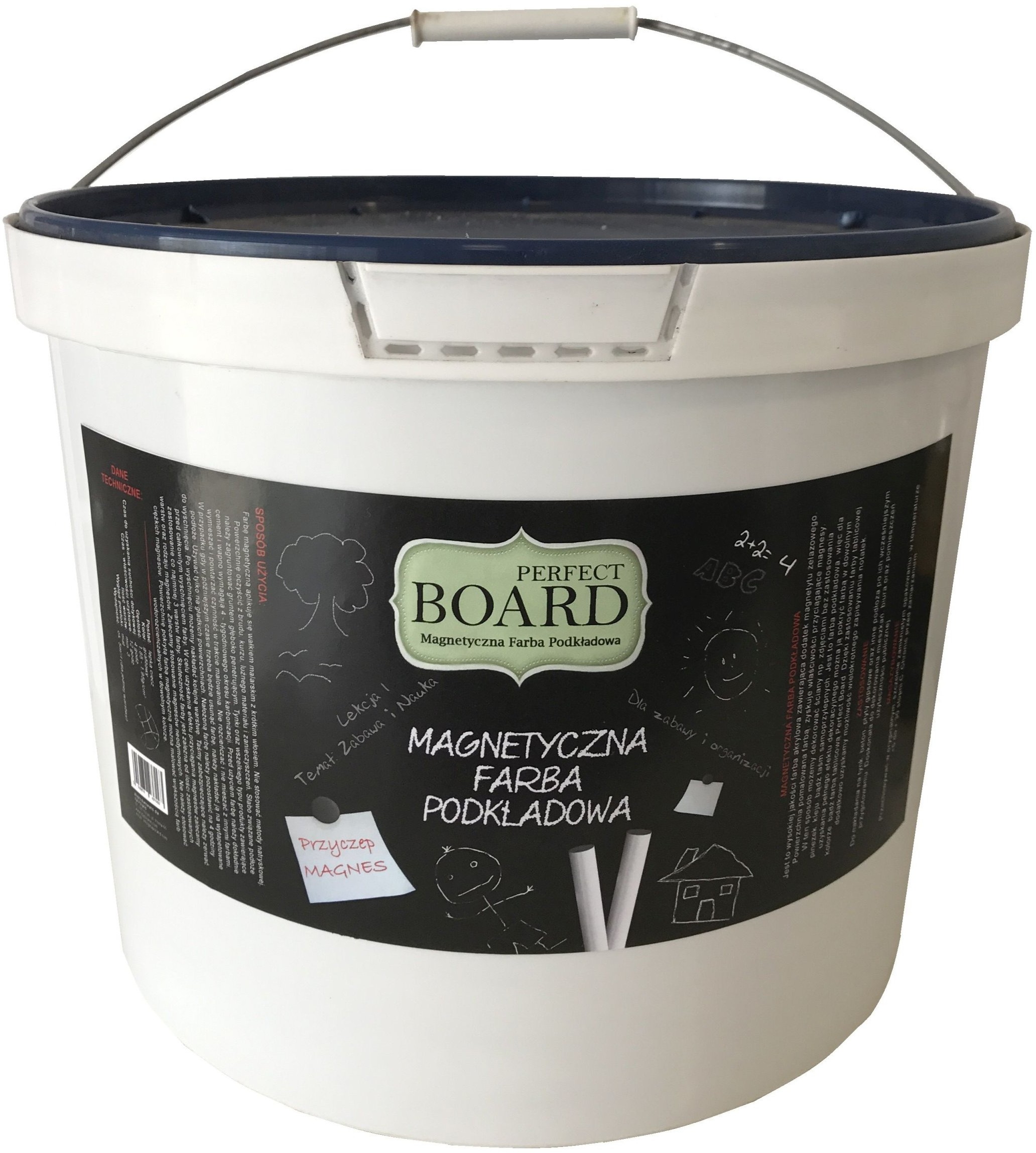 Magnetyczna Farba Tablicowa Podkładowa 3 L