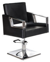 Barbiero Fotel fryzjerski Arturo BR-3936A czarny BR-3936A/W033