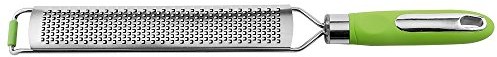 Weis 17133 Gourmet Tarka Ultra ostry Medium, stal nierdzewna, srebrny/zielony, 37.5 x 4 x 2 cm 17133