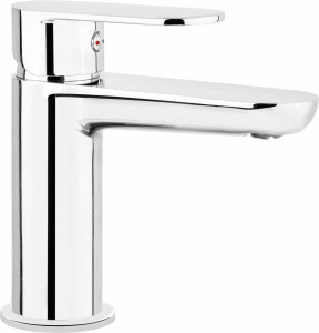 Deante BGA 020M BAT ALPINIA CHROM UMYWALKOWA STOJĄCA BEZ ZAMKNIĘCIA ODPŁYWU