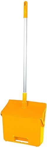 Maya Professional Tools 80200  4 składane szufelka z trzonkiem z aluminium, FBK/Higiena żywności, 330 MM X 310 MM X 125 MM, żółty 80200-4