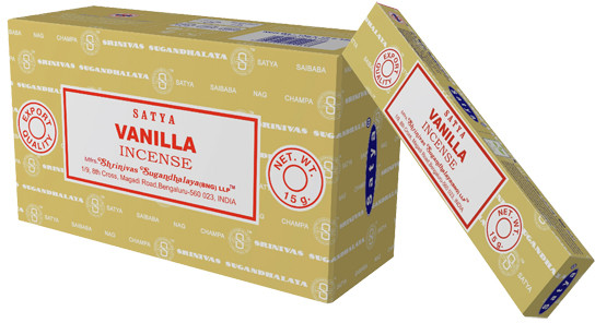 Satya Kadzidełka SATYA Vanilla (wanilia) - 15g satya29