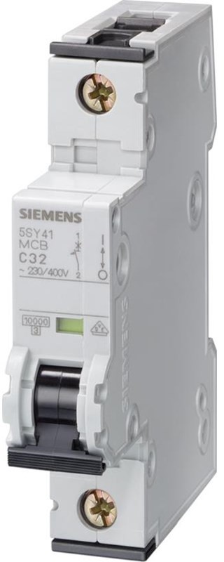 Siemens Circuit breaker 10ka 1pol c6 5sy4106-7