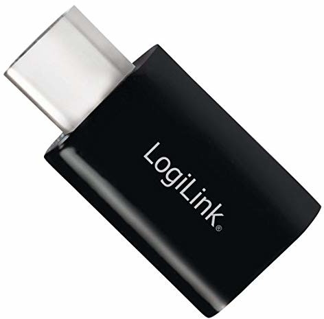 Logilink 3.0 USB C Bluetooth 4.0 EDR adapter Stick Dongle Class 1 Windows/Mac wraz z oprogramowaniem IVT BlueSoleil 10.0 - niskie zużycie energii (BT0048)