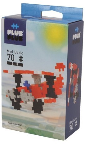 Plus Plus MOKOPIKO Klocki 70 mini Basic Samolot