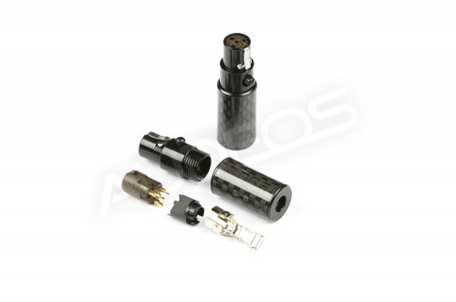 PLUSSOUND wtyki 4pin Mini XLR SE (para)
