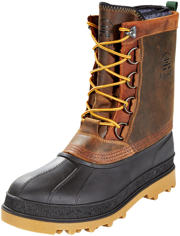 Kamik William Buty Mężczyźni, brązowy/czarny US 8 | EU 41 2021 Kozaki sportowe WK0726W-GAU-41