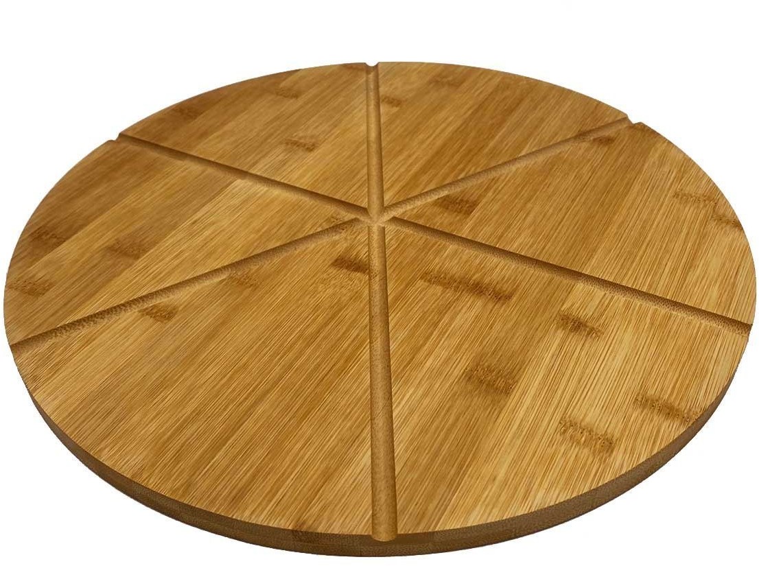 Kinghoff Elitehoff Taca deska drewniana do serwowania pizzy 33cm E-8067