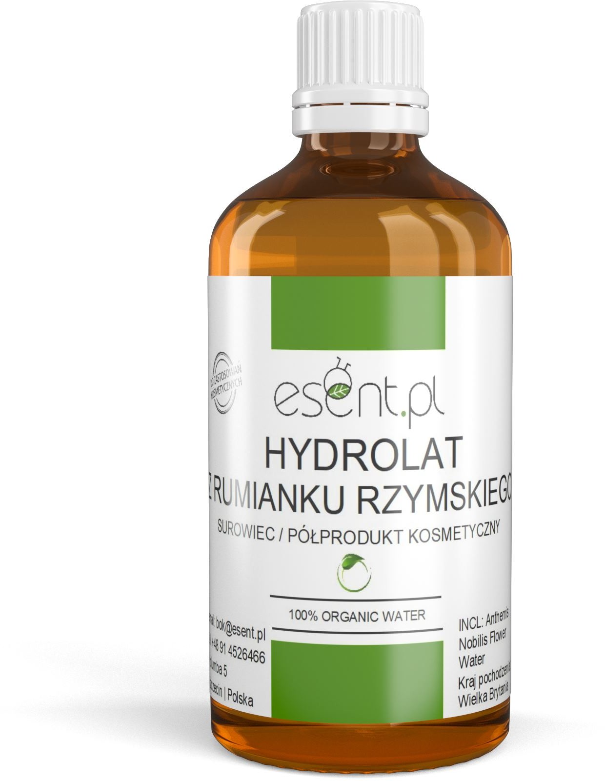 Organic Hydrolat z Rumianku Rzymskiego 100ml
