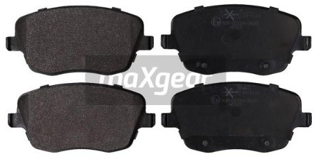 MaxGear Zestaw klocków hamulcowych, hamulce tarczowe 19-1111