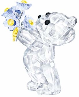 Swarovski Kris niedźwiedź  niezapomniana figurka, kryształ, wielokolorowy jasny, 4,5 x 2,6 x 3,7 cm