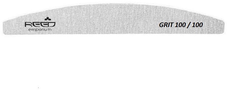 Pilnik pilniczek półksiężyc paznokci 100/100 Reed