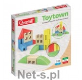 Quercetti Drewniane klocki Toytown 22el QUARCETTI