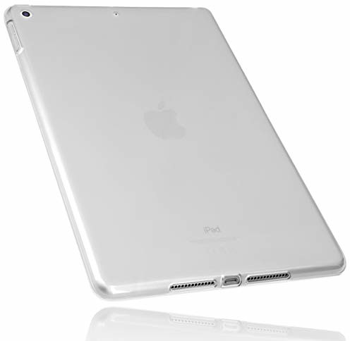 mumbi Mumbi etui kompatybilne z iPad 2019 10,2 cala, etui ochronne, przezroczyste białe mumbi_29528