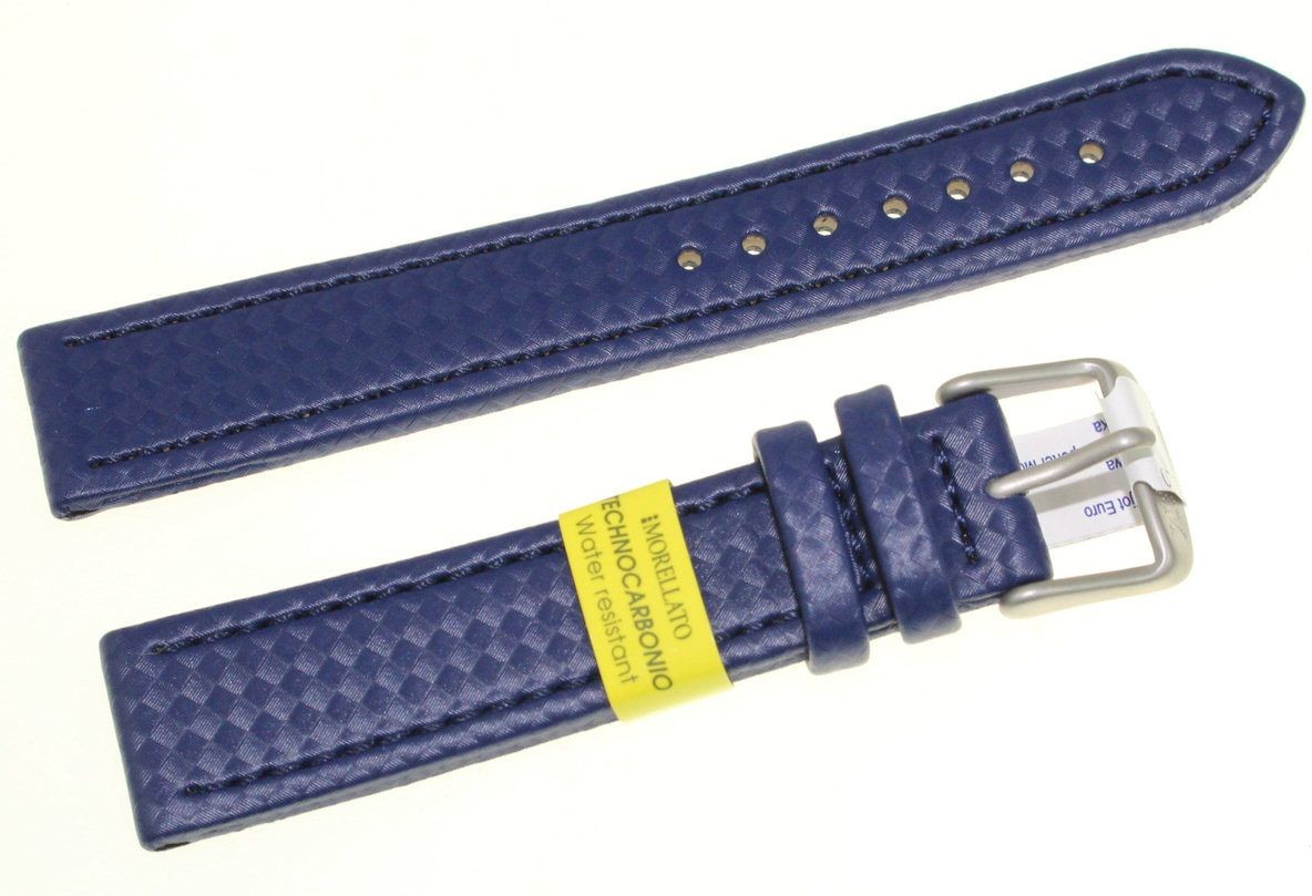 Morelatto Karbonowy wodoodporny pasek do zegarka 20 mm A01X4907977062SB20 5944-uniw
