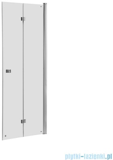 Roca Capital drzwi prysznicowe bifold 100x195cm przejrzyste AM4510012M