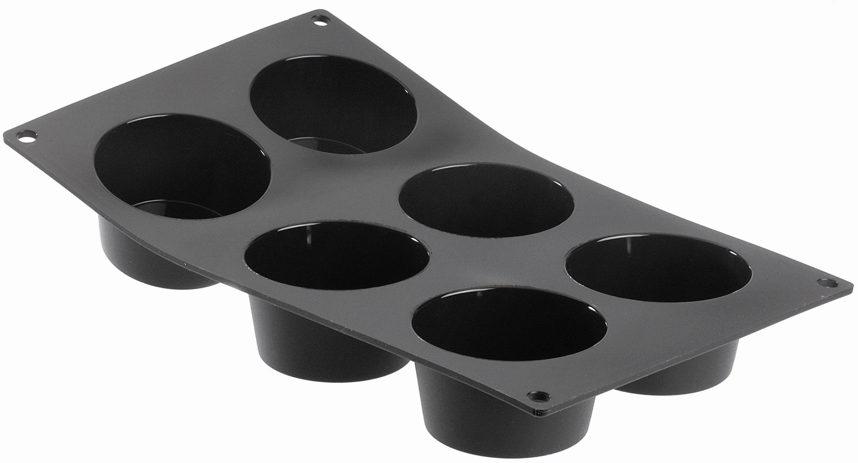De Buyer Silikonowa forma 6 x muffin 72x30 mm | , MoulFlex Pro D-1962.01