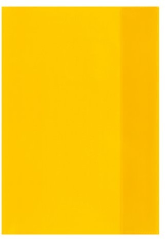 Herlitz 5215017 staple etui DIN A5 dostępne w wielu rozmiarach 90 My w przezroczysty Żółty 5215017