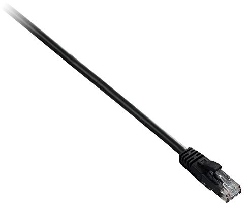 V7 kablem Ethernet  Twisted Pair ze złączem 2 RJ45 V7CAT5UTP-05M-BLK-1N