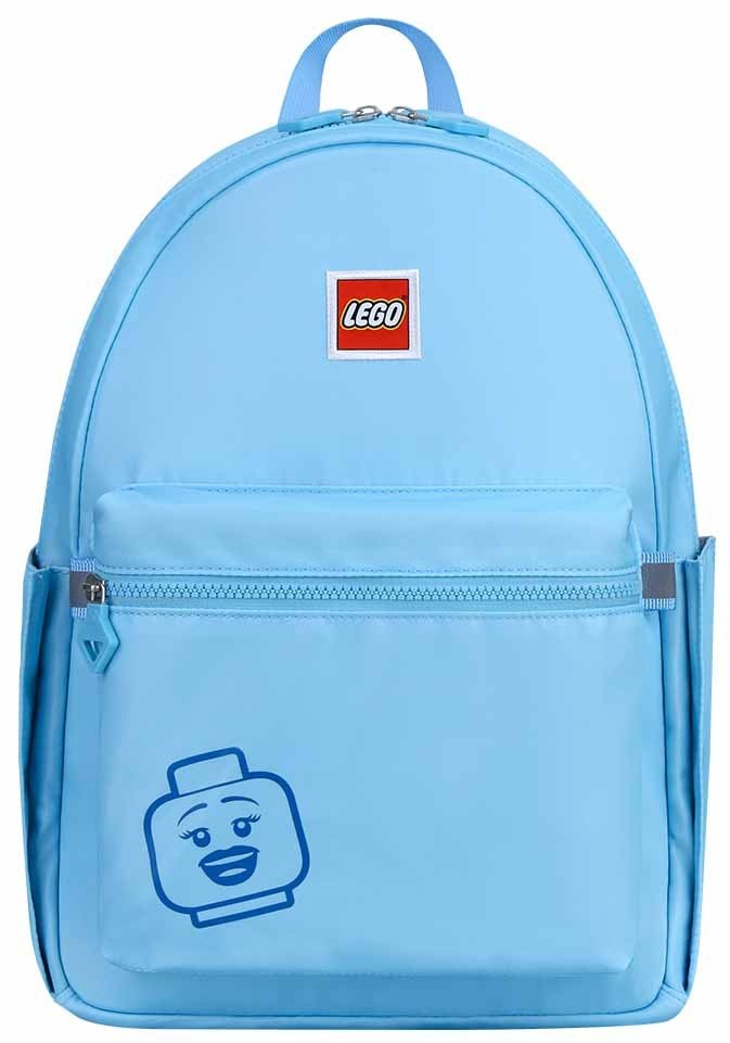 LEGO Plecak miejski Tribini Joy Large LEGO - emoji / pastel blue 20130-1936