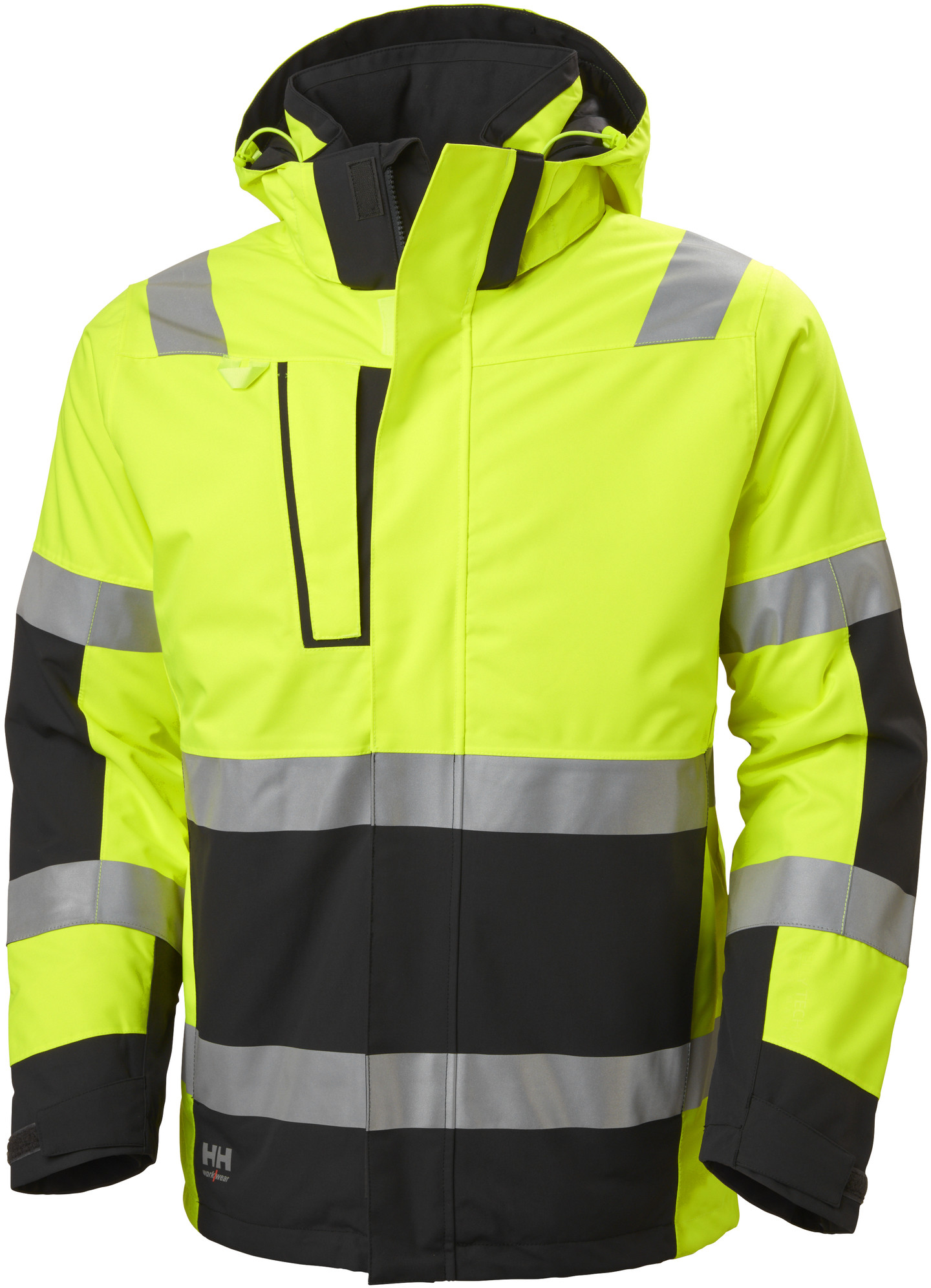 Helly Hansen Workwear Męska zimowa kurtka robocza ALNA 2.0 czarno-żółta, rozmiar M HH-71392_369-M