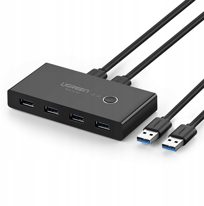 Ugreen Switch przełącznik box Kvm Usb 2x4 Usb 3.0