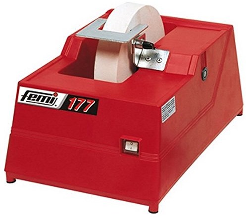 FEMI Kobiecy 177 szlifierka taśmowa z wodą, czerwony