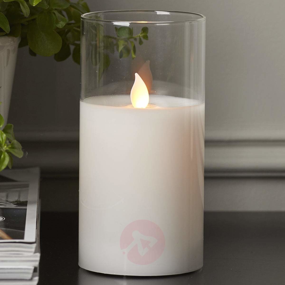 Best Season M-Twinkle świeca LED, efekt migotania, 15 cm