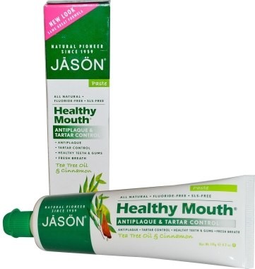 Jason Natural Cosmetics Miętowa pasta do zębów - Natural Cosmetics Toothpaste Deep Sea Spearmint Miętowa pasta do zębów - Natural Cosmetics Toothpaste Deep Sea Spearmint