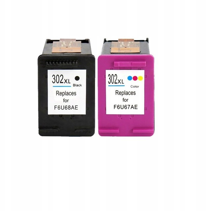 2x Tusz 302xl Do Hp OfficeJet 3832 3834 4650 4651