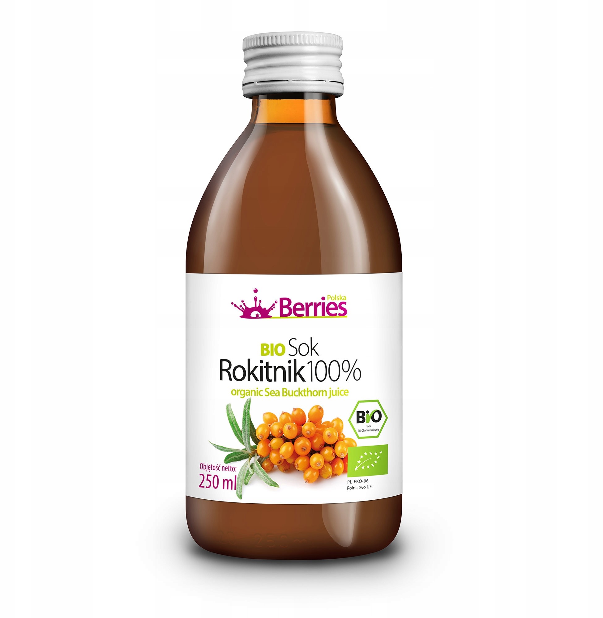 Bio Sok Rokitnik 100% zestaw ( 6 x 250ml ) 1,5 L