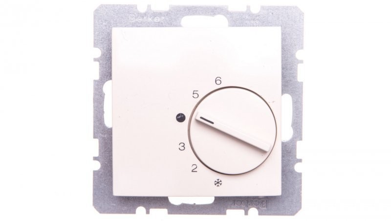 hager polo Regulator temperatury 250V 5A 5°C IP20 kremowy 20268982 20268982