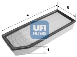 UFI Filtr powietrza 30.657.00 30.657.00