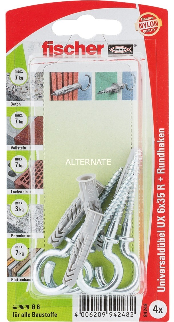 Fischer UX 6x35 RH K, Dowel