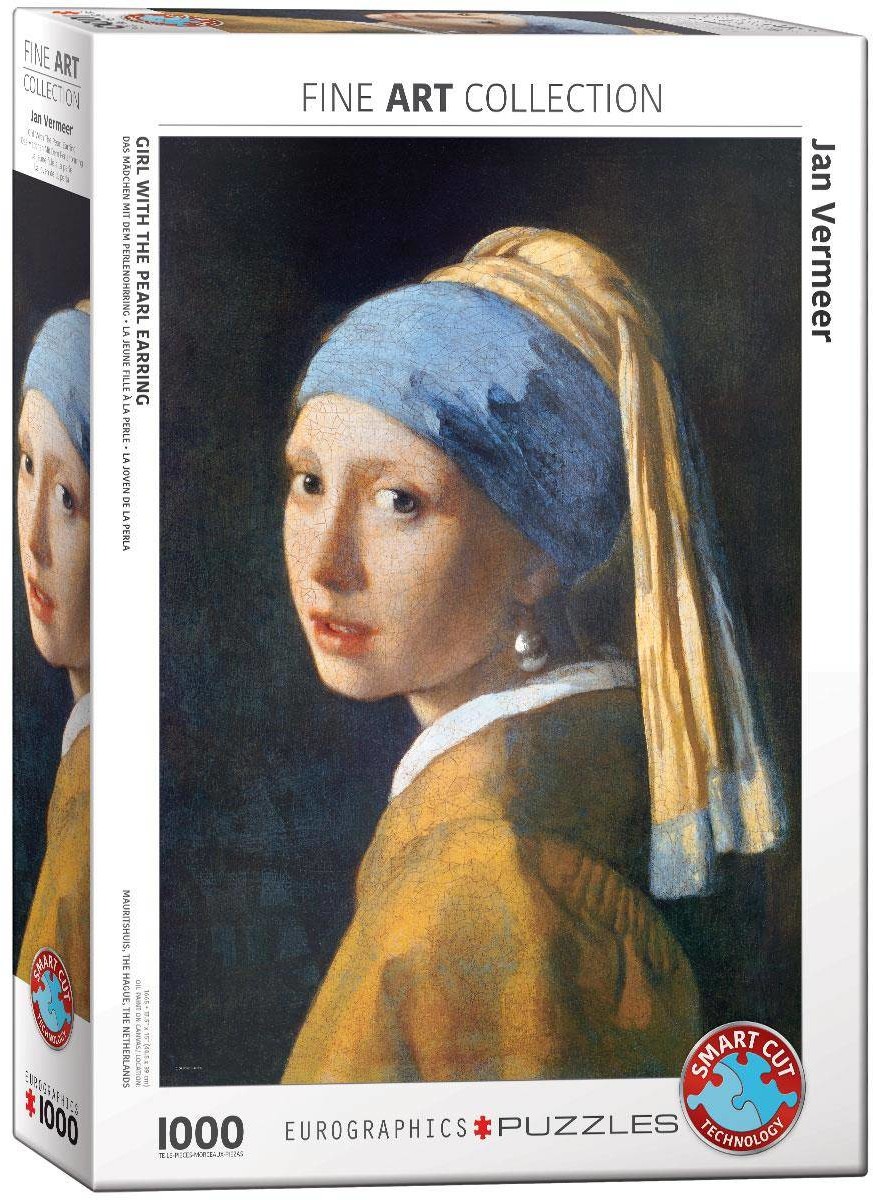 Eurographics Puzzle 1000 Girl with the Pearl Earring 6000-5158 -